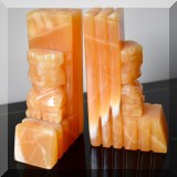 B02. Stone bookends.